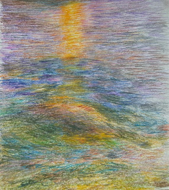 Song Of The Ocean... Beautiful Colours Of The Sun On The Waters